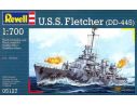 Revell 5127 U.S.S. FLETCHER 1:700 Kit Militari Modellino
