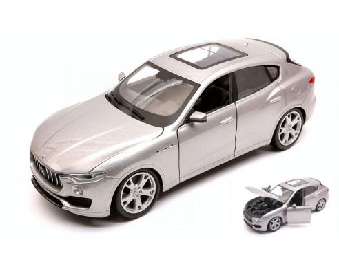 Bburago BU21081S MASERATI LEVANTE 2016 SILVER 1:24 Modellino