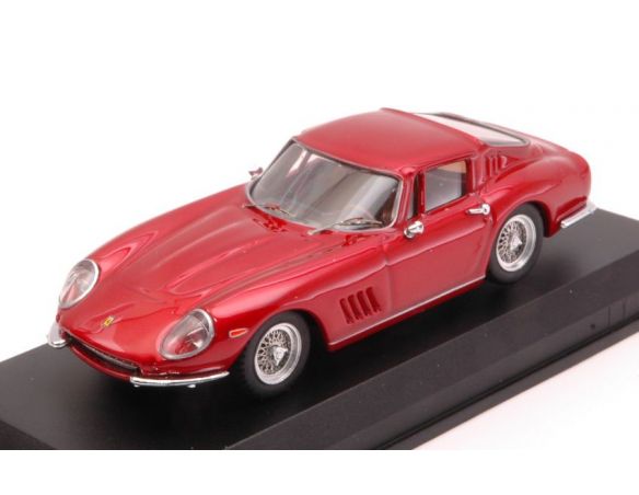 Best Model BT9663 FERRARI 275 GTB/4 1966 RED METALLIC 1:43 Modellino