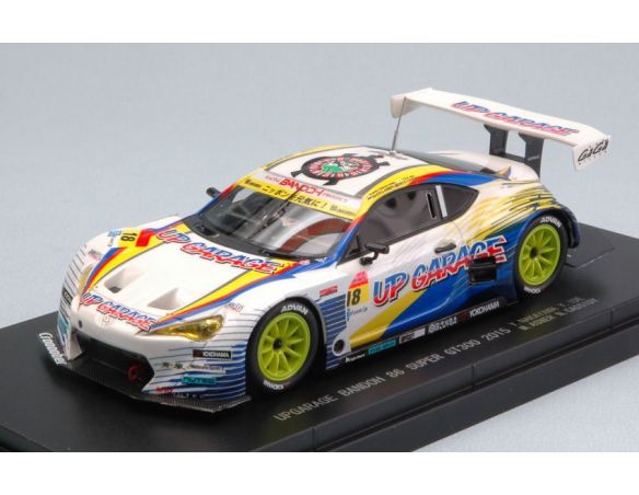 Ebbro EB45302 TOYOTA 86 MC N.18 SUPER GT300 2015 Y.NAKAYAMA-Y.IDE-M.ASMER-CASSIDY 1:43 Modellino