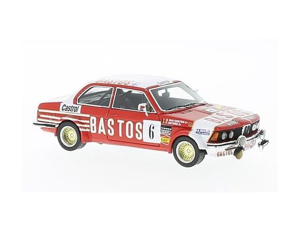 Neo Scale Models NEO49530 BMW 323i (E21) N.6 5th RALLY CONDROZ 1982 P.SNIJERS-G.VAN OSTEN 1:43 Modellino