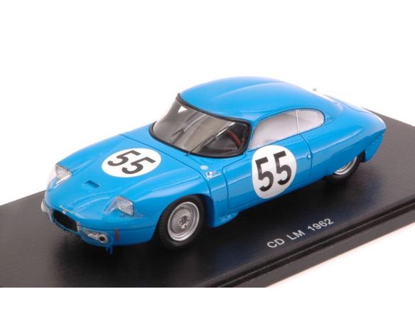 Spark Model S4712 CD PANHARD N.55 34th LM 1962 B.BOYER-G.VERRIER 1:43 Modellino