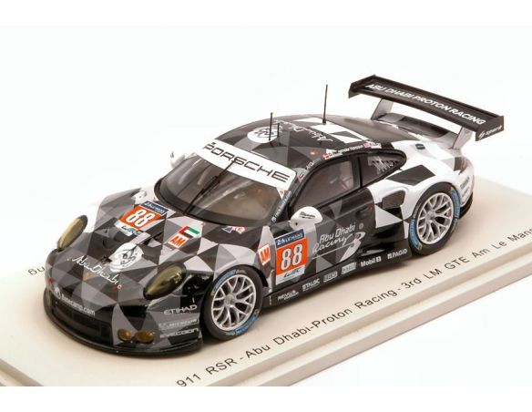 Spark Model S5142 PORSCHE 911 RSR N.88 28th LM 2016 AL QUABAISI-LONG-HANSSON 1:43 Modellino