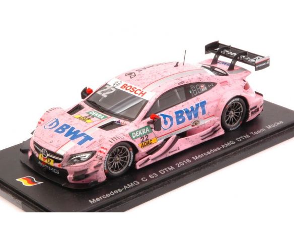 Spark Model SG286 MERCEDES C63 N.22 12th DTM 2016 L.AUER 1:43 Modellino