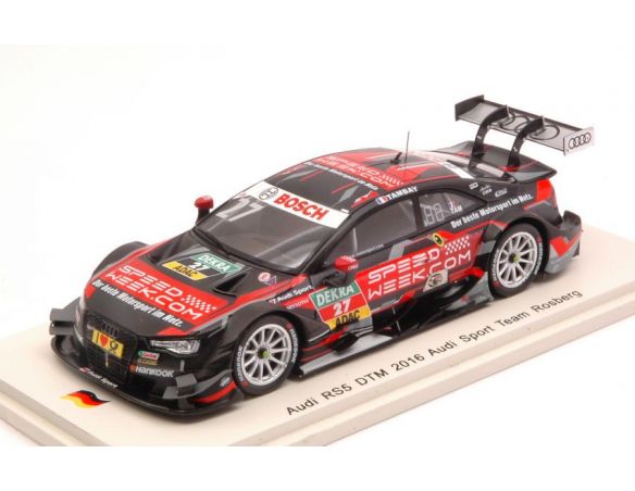 Spark Model SG295 AUDI RS5 N.27 18th DTM 2016 A.TAMBAY 1:43 Modellino