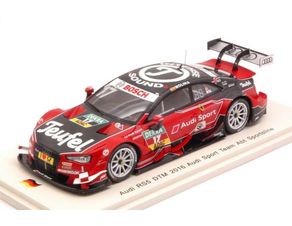 Spark Model SG296 AUDI RS5 N.17 13th DTM 2016 M.MOLINA 1:43 Modellino