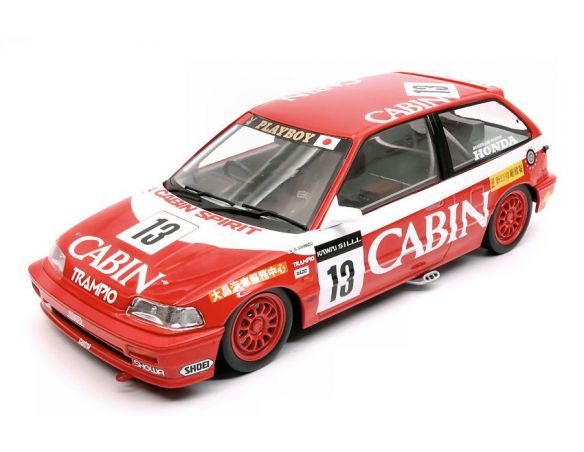 Triple 9 T9-1800107 HONDA CIVIC EF-3 N.13 MACAU GP 1988 K.SHIMIZU 1:18 Modellino