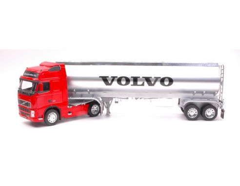 Welly WE32632 VOLVO FH12 OIL TANKER RED/SILVER 1:32 Modellino