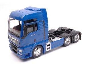Welly WE32650LB MAN TGX (6x4) BLUE 1:32 Modellino