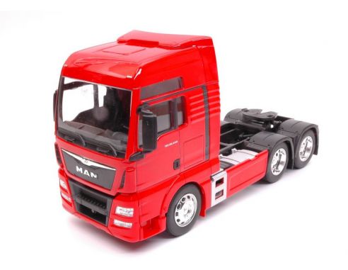 Welly WE32650LR MAN TGX (6x4) RED 1:32 Modellino