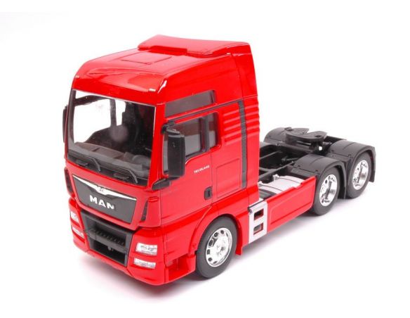 Welly WE32650LR MAN TGX (6x4) RED 1:32 Modellino