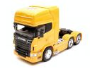 Welly WE32670LY SCANIA R730 V8 (6x4) 2015 YELLOW 1:32 Modellino