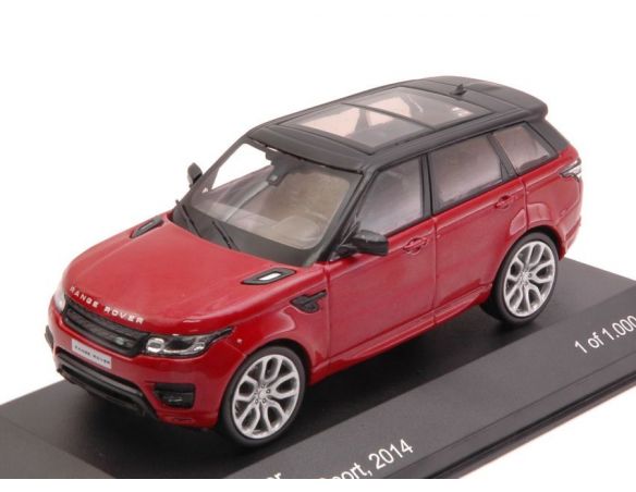 White Box WB130 LAND ROVER RANGE ROVER SPORT 2014 AMARANT RED 1:43 Modellino