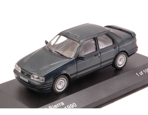 White Box WB236 FORD SIERRA COSWORTH 1990 METALLIC DARK GREEN 1:43 Modellino