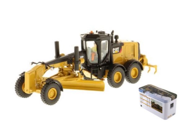 Diecast Master DM85520 CAT 12M3 MOTOR GRADER 1:87 Modellino