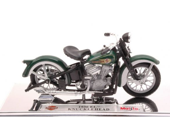 Maisto MI08071 HARLEY DAVIDSON EL KNUCKLEHEAD 1936 1:18 Modellino