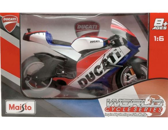 Maisto MI32226B DUCATI DESMOSEDICI BLUE 1:6 Modellino