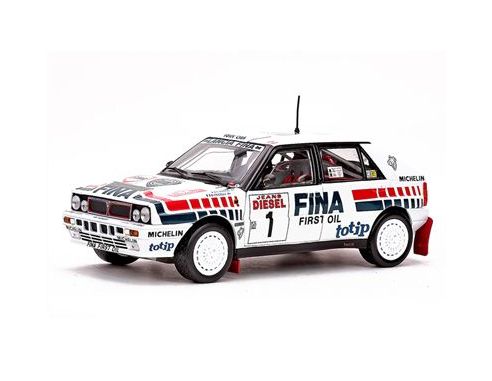 SunStar SS3119 LANCIA DELTA HF 16V N.1 WINNER SAN REMO 1991 D.AURIOL-OCELLI 1:18 Modellino