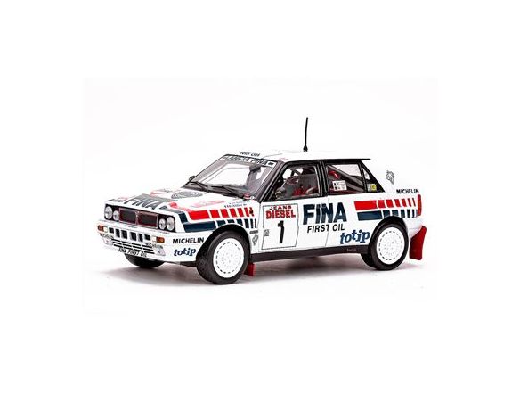 SunStar SS3119 LANCIA DELTA HF 16V N.1 WINNER SAN REMO 1991 D.AURIOL-OCELLI 1:18 Modellino