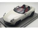 Tecnomodel TMD1868C ALFA ROMEO DISCO VOLANTE SPYDER 2016 PEARL WHITE 1:18 Modellino