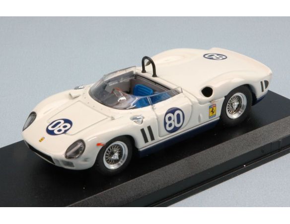 Art Model AM0201 FERRARI 365 P N.80 DNF BRIDGEHAMPTON 1964 L.SCARFIOTTI 1:43 Modellino