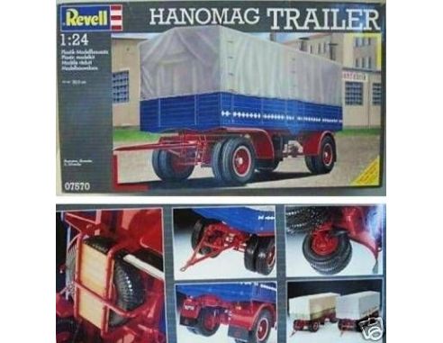 Revell 7570 HANOMAG TRAILER KIT 1:24 Kit Modellino