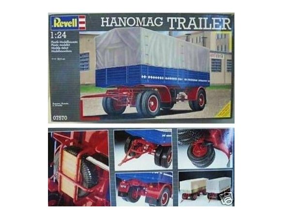 Revell 7570 HANOMAG TRAILER KIT 1:24 Kit Modellino