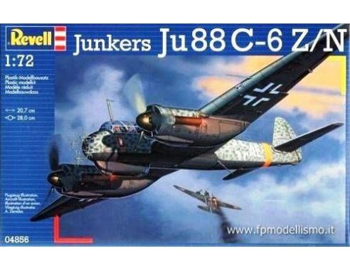 Revell 4856 JUNKERS JU88C-6 Z/N KIT 1:72 Modellino