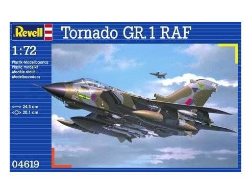 Revell 4619 TORNADO JR.1 RAF KIT 1:72 Modellino