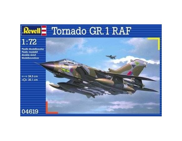 Revell 4619 TORNADO JR.1 RAF KIT 1:72 Modellino