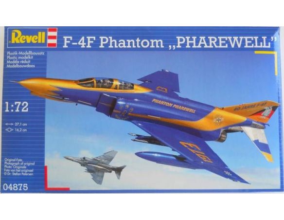Revell 4875 F-4F PHATOM PHAREWELL KIT 1:72 Modellino