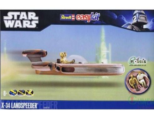 Revell RV6676 STAR WARS X-34 LANDSPEEDER 243mm KIT 1:14 Modellino