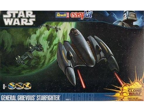 Revell RV6671 STAR WARS GENERAL GRIEVOUS STARFIGHTER KIT  Modellino