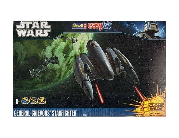 Revell RV6671 STAR WARS GENERAL GRIEVOUS STARFIGHTER KIT  Modellino