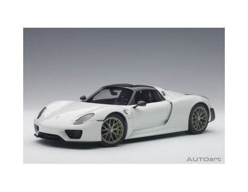 Auto Art / Gateway AA77926 PORSCHE 918 SPYDER WHITE 1:18 Modellino