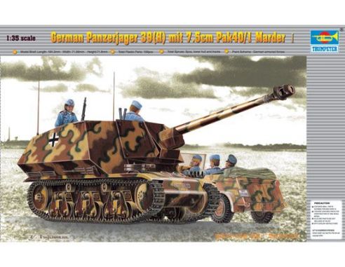 Trumpeter TP0354 CARRO G.PANZERJAGER KIT 1:35 Modellino