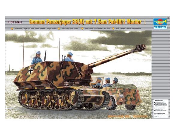 Trumpeter TP0354 CARRO G.PANZERJAGER KIT 1:35 Modellino