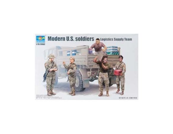 Trumpeter TP0429 FIGURE MODERN US KIT 1:35 Modellino