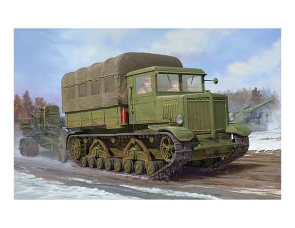 Trumpeter TP1573 VOROSHILOVETS TRACTOR KIT 1:35 Modellino