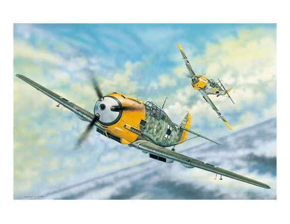 Trumpeter TP2288 AEREO MESSERCHMITT BF 109 KIT 1:32 Modellino