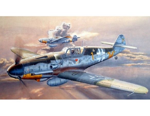 Trumpeter TP2296 MESSERSCHMITT BF-109 G6 KIT 1:32 Modellino