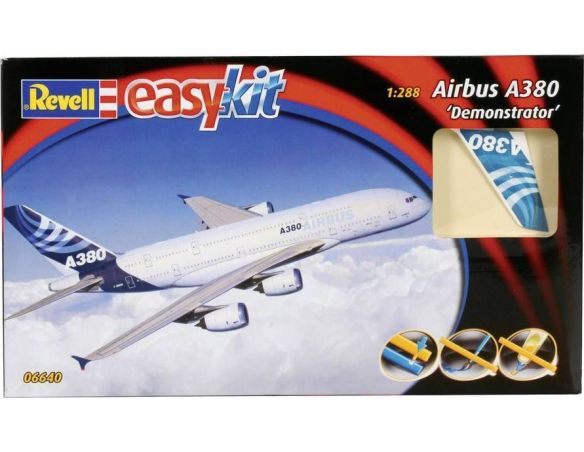 Revell 6640 AIRBUS A 380 DEMONSTRATOR KIT 1:288 Modellino
