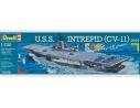 Revell 05108 U.S.S. INTREPID (CV-11) 1944 Kit Navi 1:720 Modellino
