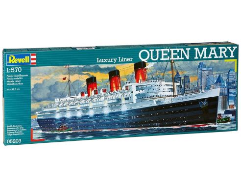 Revell 05203 QUEEN MARY LUXURY LINER 1:570 Kit Navi Modellino