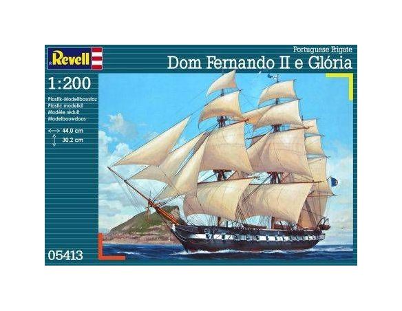Revell 05413 DOM FERNANDO II E GLORIA 1:200 Kit Navi Modellino