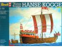 Revell 05411 HANSE KOGGE 1:72 Kit Navi Modellino