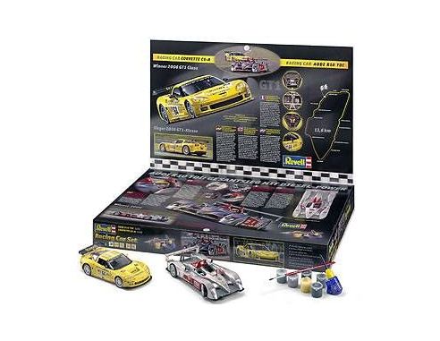 Revell 05704 Audi R10 TDI / Corvette C6-R Kit 1:24 Modellino