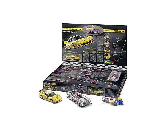 Revell 05704 Audi R10 TDI / Corvette C6-R Kit 1:24 Modellino