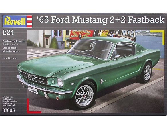 Revell 07065 65 FOR MUSTANG KIT 1:24 Modellino