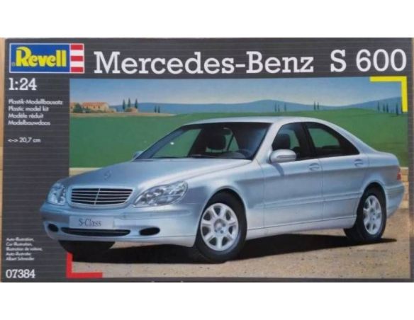 Revell 07384 MERCEDES-BENZ S 600 KIT 1:24 Modellino